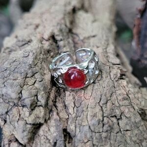 2 for $14! Silver Gem Ring NWOT